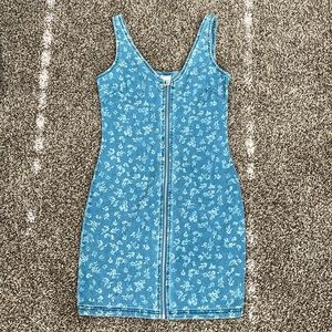 Juniors denim dress